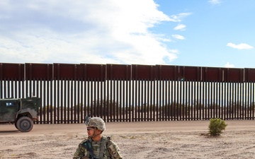 Mounted/ dismounted patrol along the Southern Border