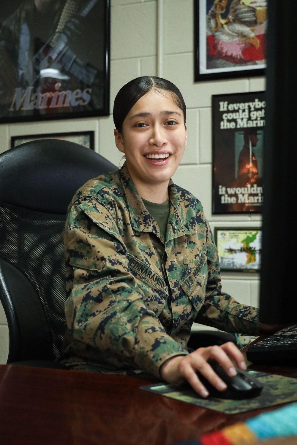 U.S. Marine Recognized by Samurai of the Week