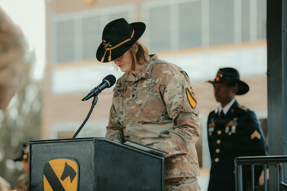 1st Air Cavalry Brigade conducts Inactivation Ceremony for 7-17 ACS and 2-227 AVN