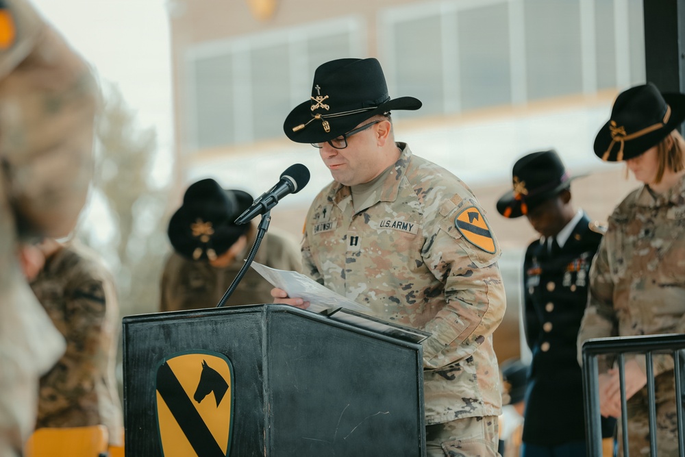 1st Air Cavalry Brigade conducts Inactivation Ceremony for 7-17 ACS and 2-227 AVN