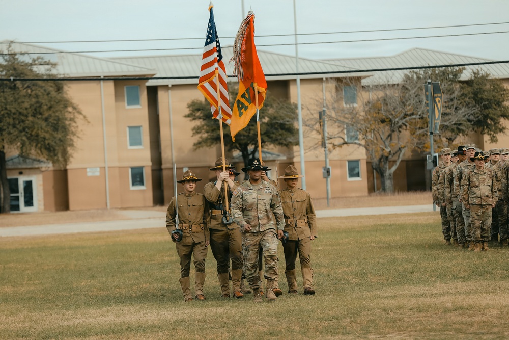 1st Air Cavalry Brigade conducts Inactivation Ceremony for 7-17 ACS and 2-227 AVN
