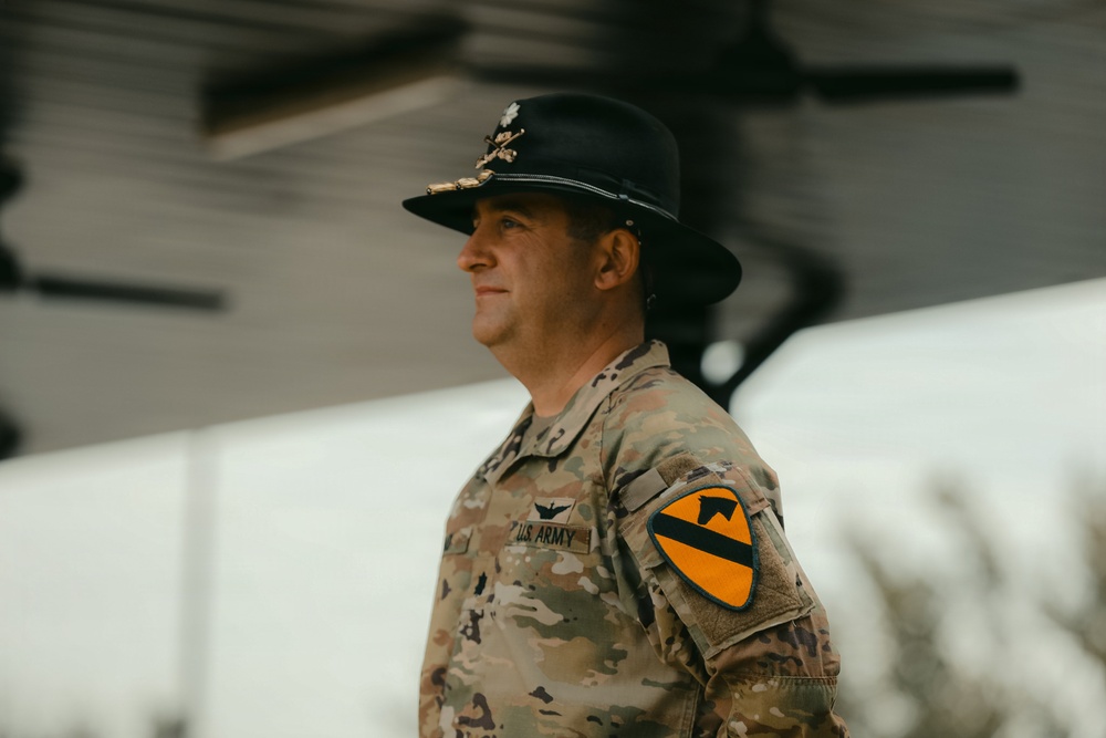 1st Air Cavalry Brigade conducts Inactivation Ceremony for 7-17 ACS and 2-227 AVN