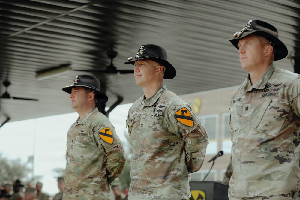 1st Air Cavalry Brigade conducts Inactivation Ceremony for 7-17 ACS and 2-227 AVN