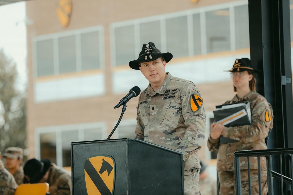 1st Air Cavalry Brigade conducts Inactivation Ceremony for 7-17 ACS and 2-227 AVN