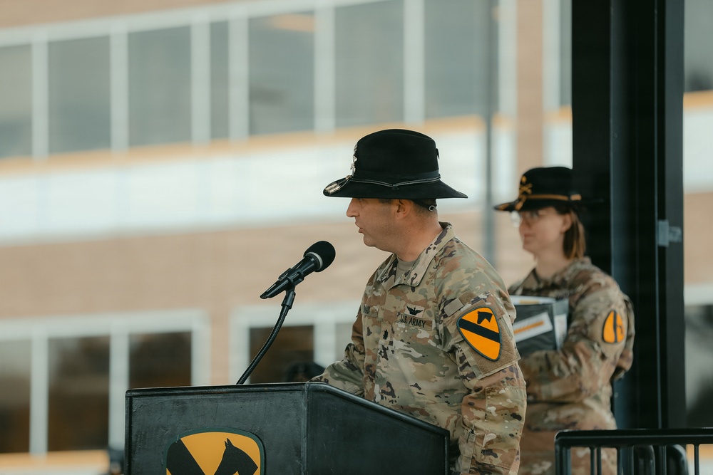 1st Air Cavalry Brigade conducts Inactivation Ceremony for 7-17 ACS and 2-227 AVN