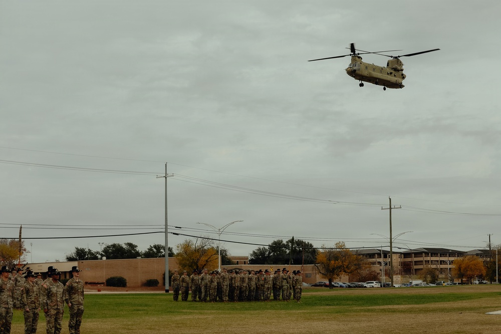 1st Air Cavalry Brigade conducts Inactivation Ceremony for 7-17 ACS and 2-227 AVN