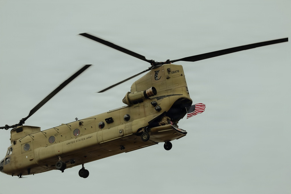 1st Air Cavalry Brigade conducts Inactivation Ceremony for 7-17 ACS and 2-227 AVN