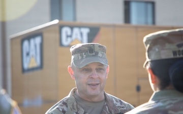 U.S Army Eighth Army Command Sergeant Major Jeffery D. Weaver visits 1st Signal Brigade