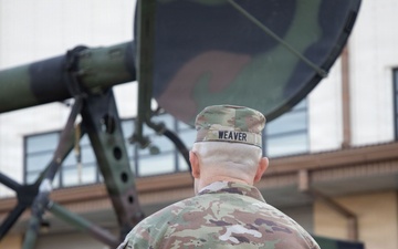 U.S Army Eighth Army Command Sergeant Major Jeffery D. Weaver visits 1st Signal Brigade