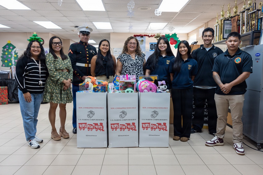Camp Blaz Marines continue Toys for Tots campaign throughout Guam