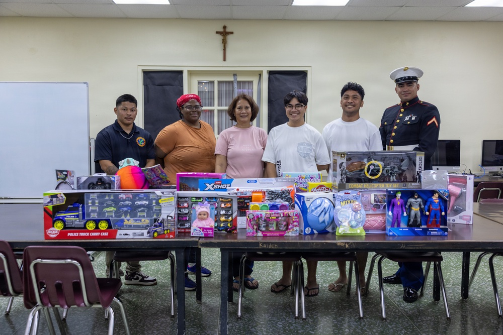 Camp Blaz Marines continue Toys for Tots campaign throughout Guam