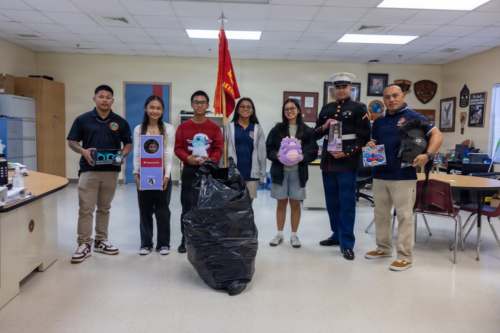 Camp Blaz Marines continue Toys for Tots campaign throughout Guam