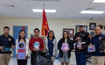 Camp Blaz Marines continue Toys for Tots campaign throughout Guam