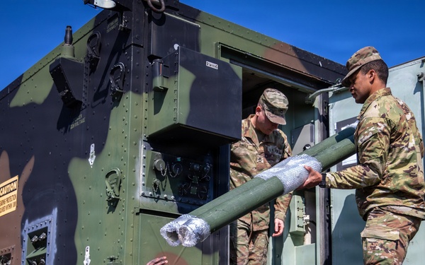 1st Air Defense Artillery Regiment (2-1 ADA BN) conducts pre-deployment operations before U.S. Central Command mission