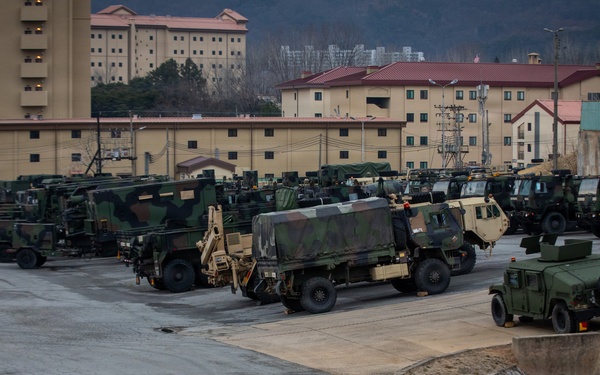 1st Air Defense Artillery Regiment (2-1 ADA BN) conducts pre-deployment operations before U.S. Central Command mission