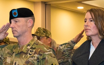 Command Sgt. Maj. Donny R. Thornton Assumption of Responsibility Ceremony