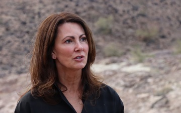 Senior leaders tour Painted Rock Dam