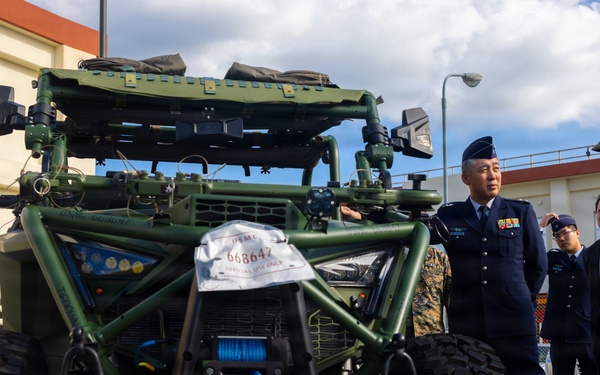 JASDF Southwestern Air Defense Forces commander tours MACG-18 operations