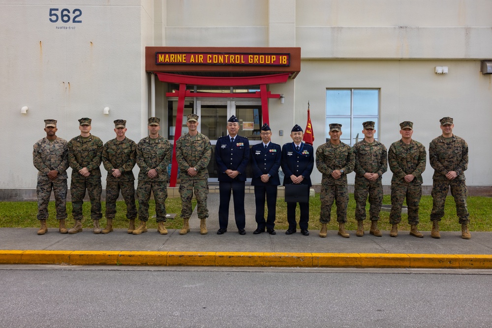 JASDF Southwestern Air Defense Forces commander tours MACG-18 operations