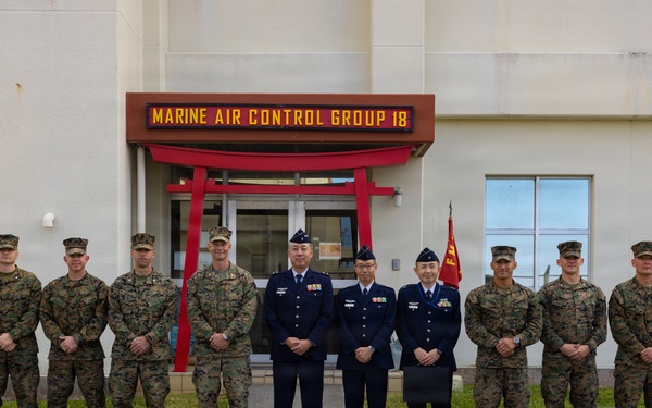 JASDF Southwestern Air Defense Forces commander tours MACG-18 operations