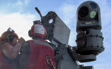 Abraham Lincoln conducts routine operations