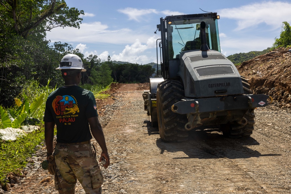 Civic Action Team Palau 84-10 Road Construction