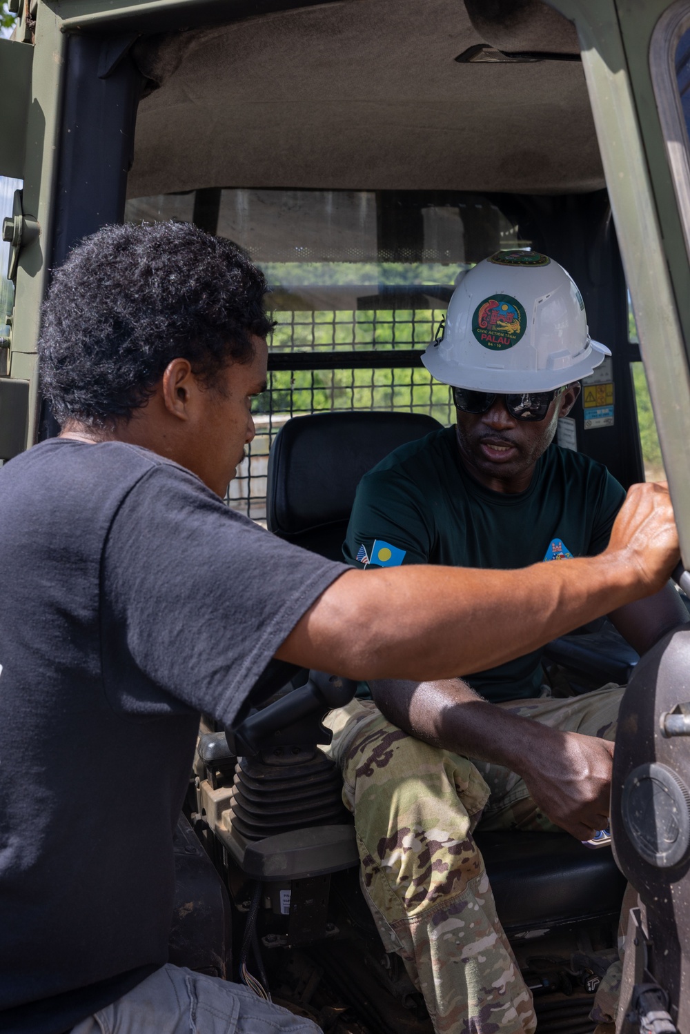 Civic Action Team Palau 84-10 Road Construction