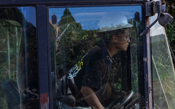 Civic Action Team Palau 84-10 Road Construction