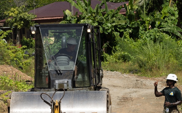 Civic Action Team Palau 84-10 Road Construction