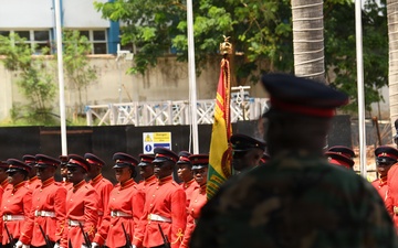 Ghana Armed Forces rehearse for African Land Forces Summit 2025 opening ceremony