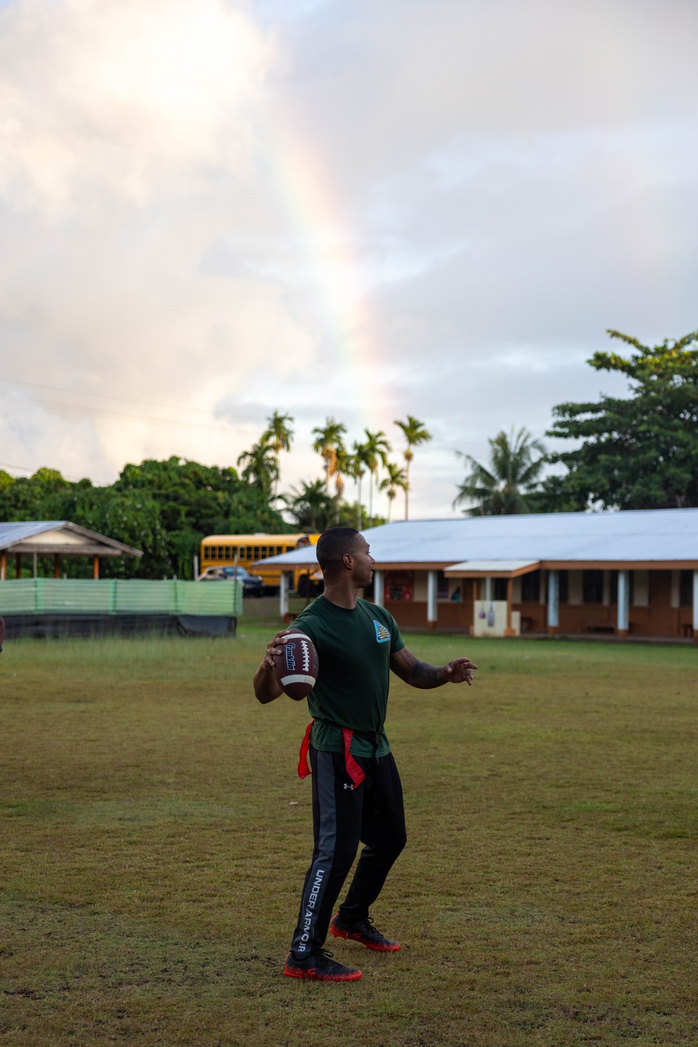 Civic Action Team Palau 84-10 Football