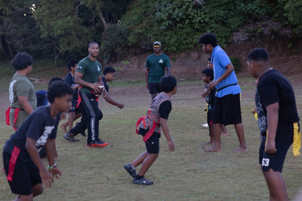 Civic Action Team Palau 84-10 Football