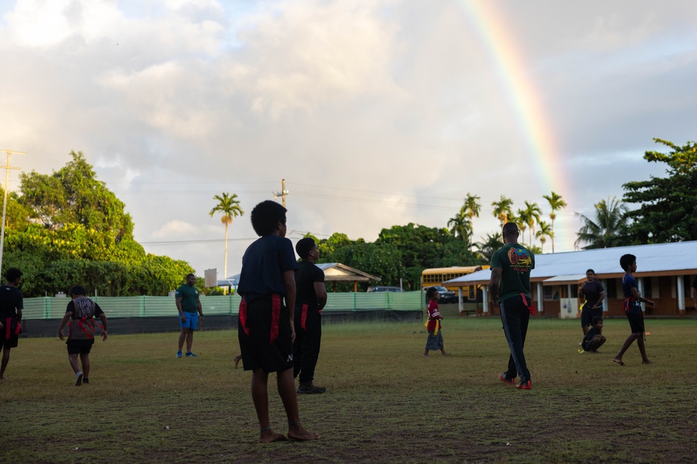 Civic Action Team Palau 84-10 Football