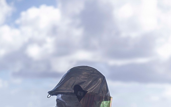 Abraham Lincoln conducts general quarters drill