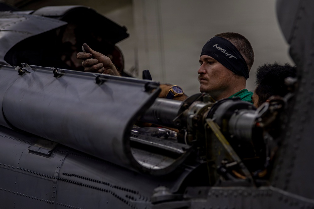 Abraham Lincoln conducts routine operations