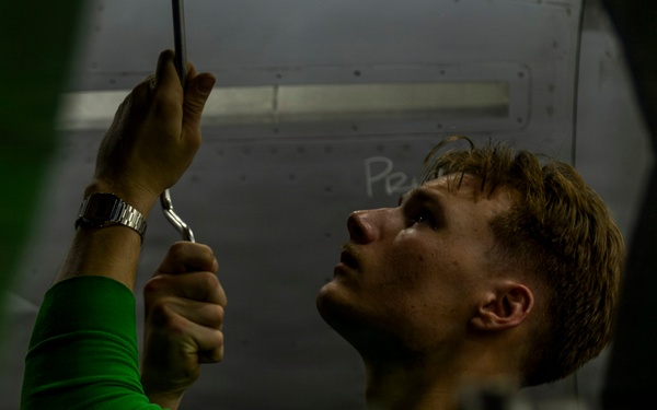 Abraham Lincoln conducts routine operations