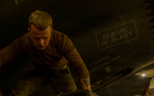 Abraham Lincoln conducts routine operations