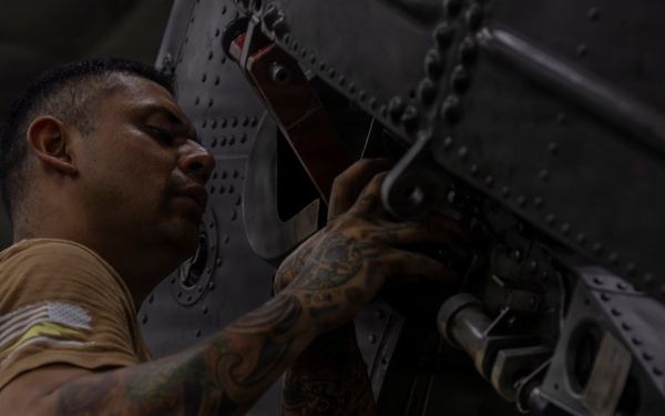 Abraham Lincoln conducts routine operations