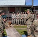 Maj. Gen. Gavin Gardner visits the Civic Action Team Palau 84-10