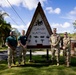 Maj. Gen. Gavin Gardner visits the Civic Action Team Palau 84-10