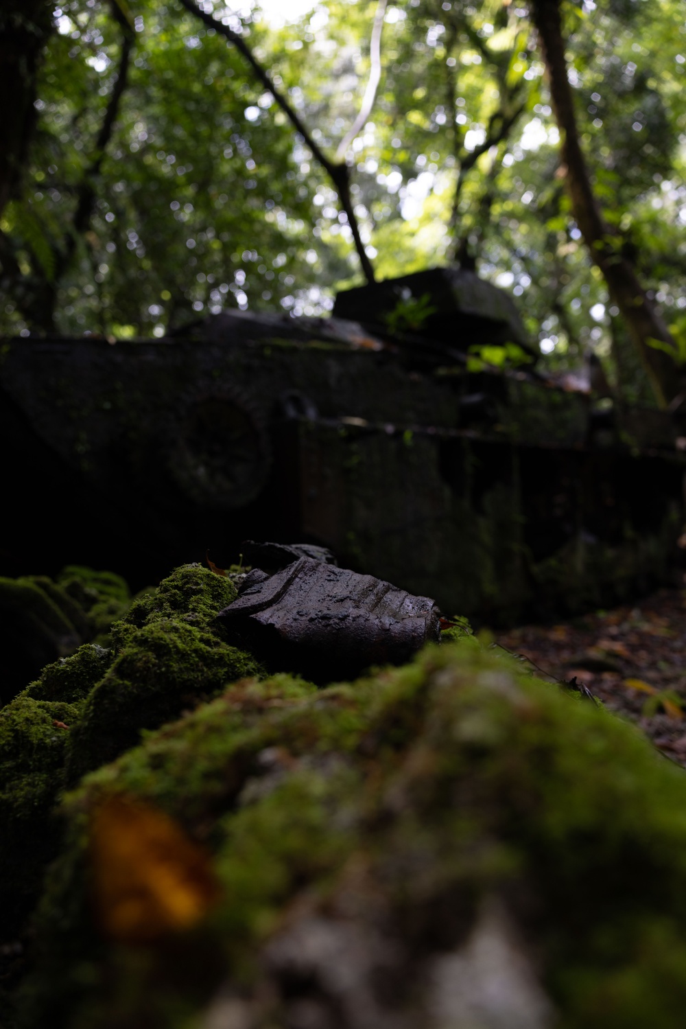 Relics of World War II in Peleliu, Palau