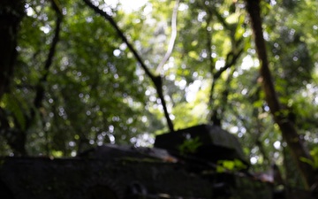 Relics of World War II in Peleliu, Palau