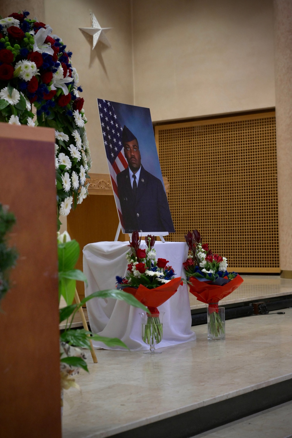 31st Fighter Wing hosts memorial ceremony for Airman First Class Ahmad Gilley