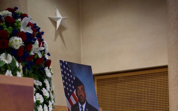 31st Fighter Wing hosts memorial ceremony for Airman First Class Ahmad Gilley
