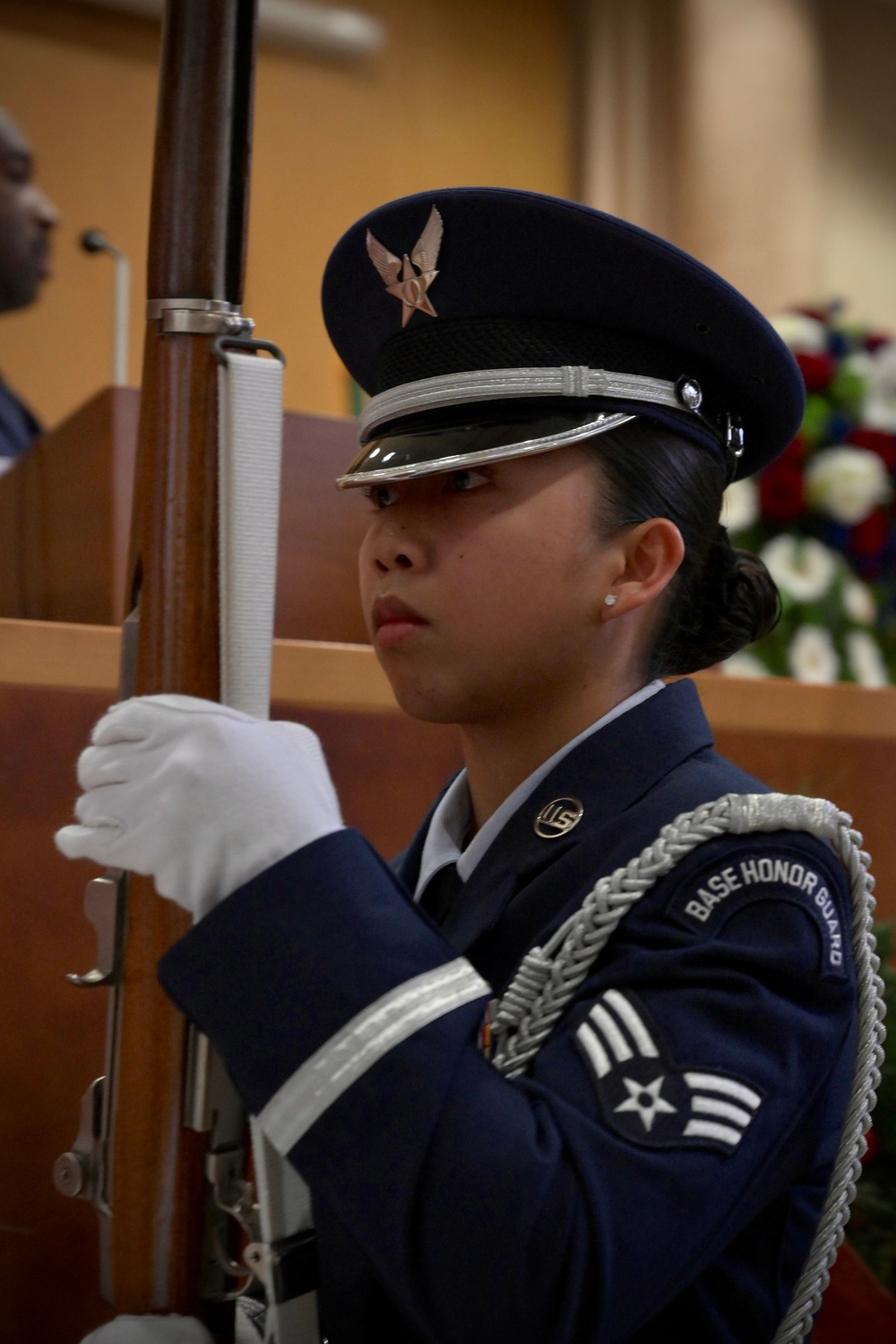 31st Fighter Wing hosts memorial ceremony for Airman First Class Ahmad Gilley