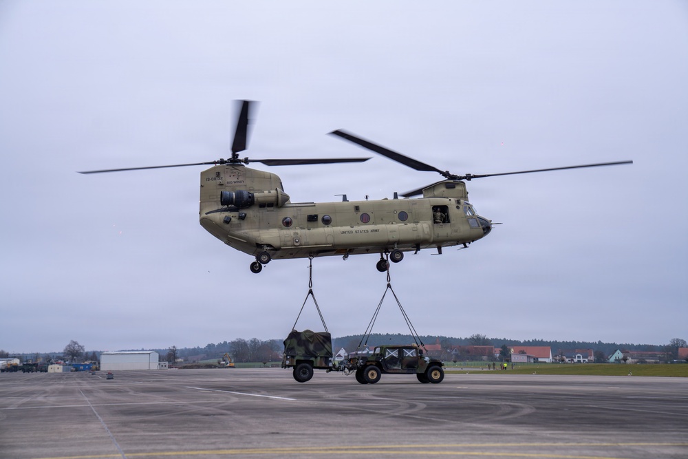 12th CAB Enhances Readiness with Sling-Load Training
