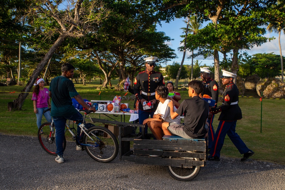 2025 Toys for Tots campaign in Tinian