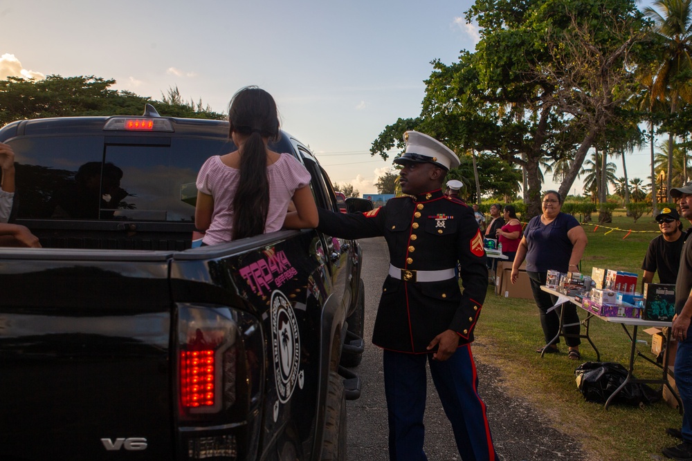 2025 Toys for Tots campaign in Tinian