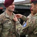 Sky Soldiers Awarded the Military Marching Badge