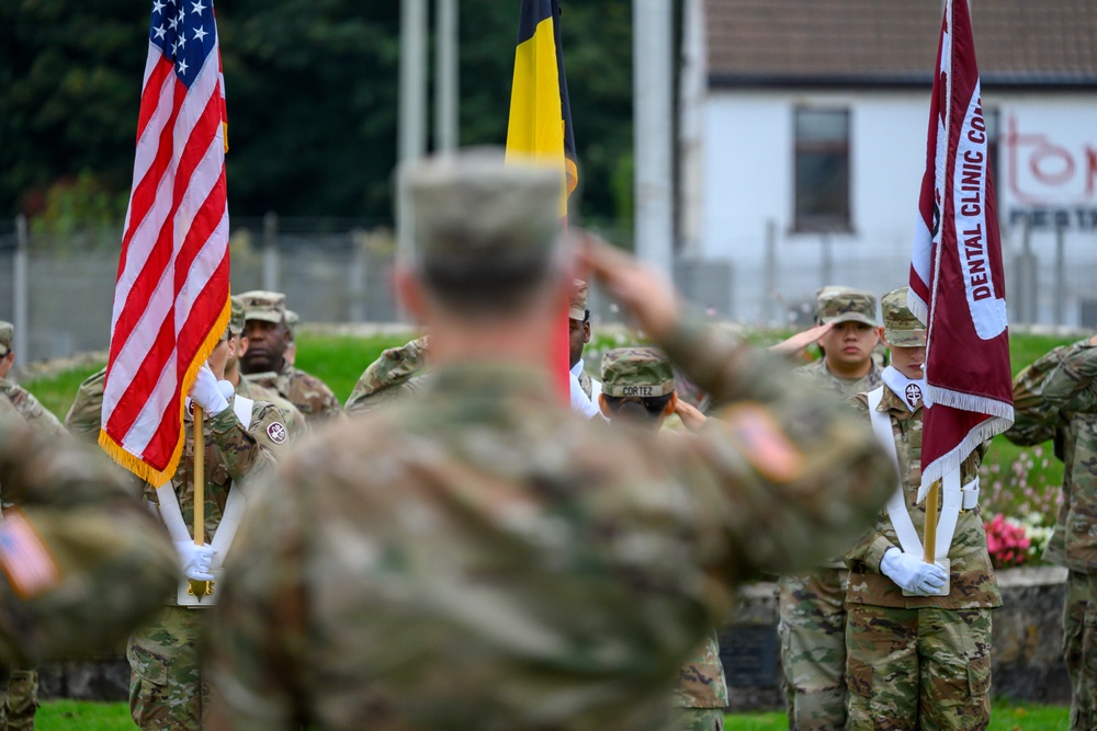 SHAPE Dental Clinic Command Inactivation Ceremony
